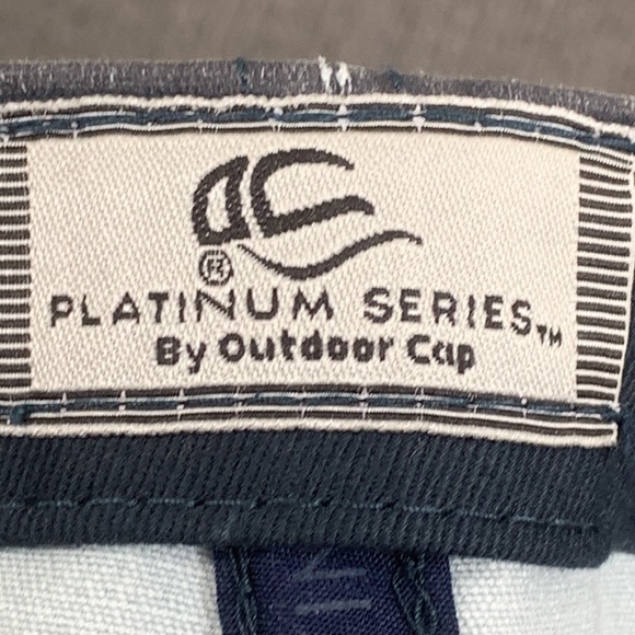 CWC Baseball Hat Mens OSFM Gray Blue Strapback Cap OC Platinum Series - Picture 13 of 14